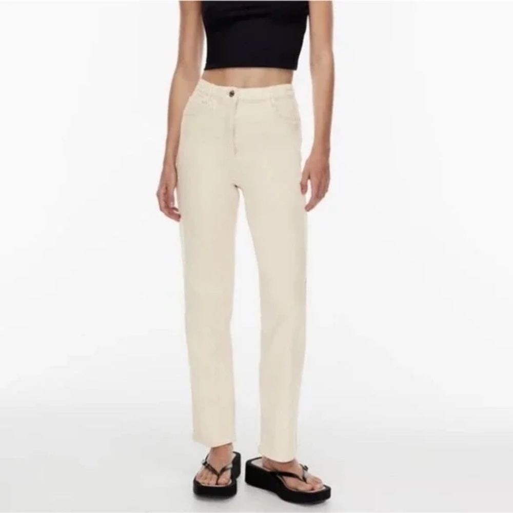 Wilfred Free Cream Straight Leg Jeans